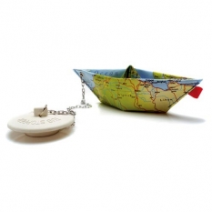 Original y divertido tapón de baño con barco flotante.
Material de plástico, metal y goma.
Excelente regalo!!!
